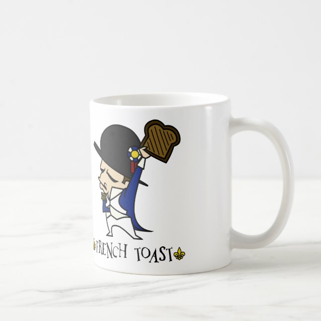 Französischer Toast Kaffeetasse (Rechts)