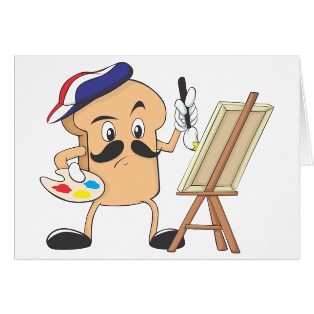 Französischer Toast-Künstler (Vorderseite (Horizontal))