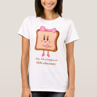 Französischer Toast-Nahrungsmittelbaby T-Shirt