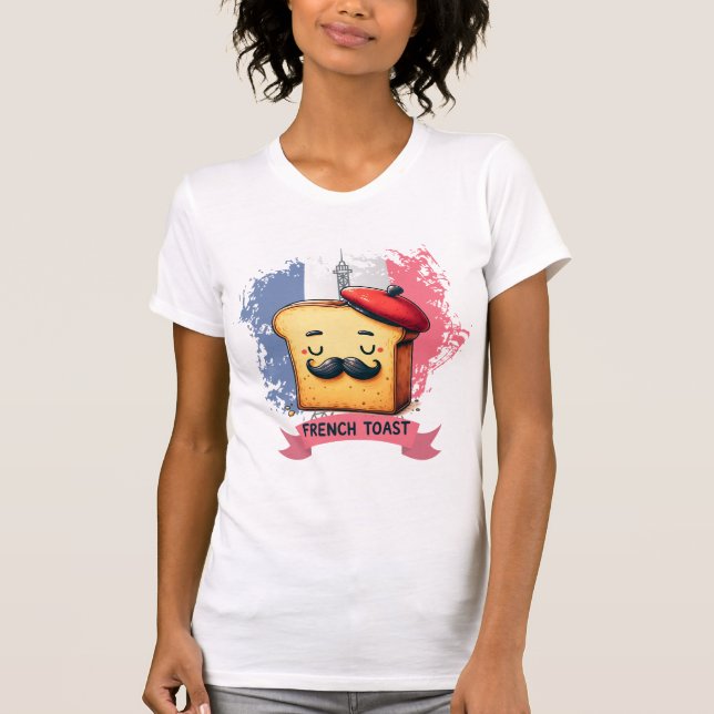 Französischer Toast T-Shirt (Vorderseite)