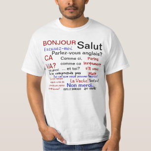 Französischer Unterricht - parlez francais? T-Shirt