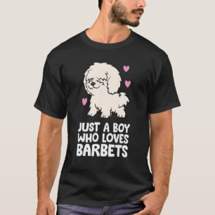 Französischer Wasserhund nur ein Junge, der Barbet T-Shirt