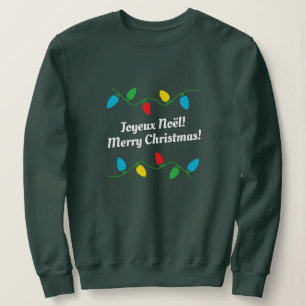 Französischer Weihnachtssüß /Joyeux Noël! Sweatshirt