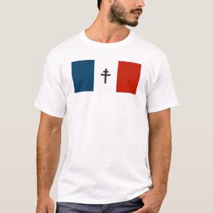 Französischer Widerstand Flagge Frankreich Symbol T-Shirt