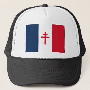Französischer Widerstand Flagge Frankreich Symbol  Truckerkappe