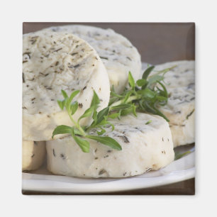 Französischer Ziegenkäse - Chèvre - mit Kräutern a Magnet