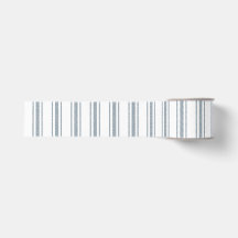 Französisches Blau Ticking Stripe