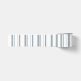 Französisches Blau Ticking Stripe Ripsband