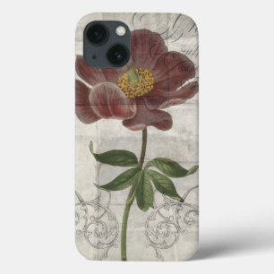 Französisches Blumeni iPhone 13 Hülle
