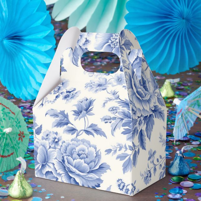 französisches Blumenmuster Geschenkschachtel (Party)