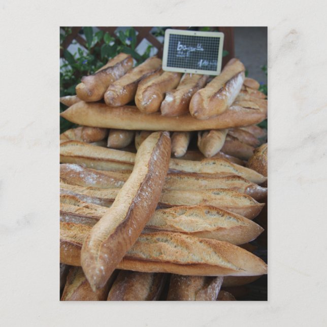 Französisches Brot von ProvenceProvence Postkarte (Vorderseite)
