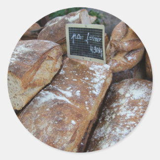 Französisches Brot von ProvenceProvence Runder Aufkleber