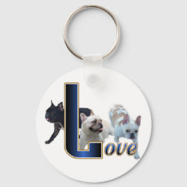 Französisches Bulldog-Geschenk Schlüsselanhänger