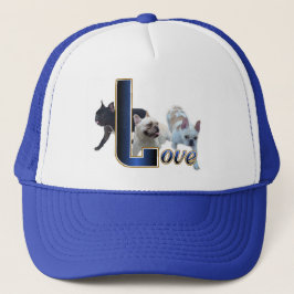 Französisches Bulldog-Geschenk Truckerkappe