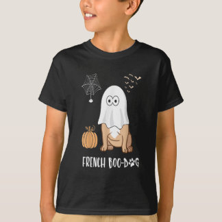 Französisches Bulldog Halloween Niedliches Boo-Dog T-Shirt