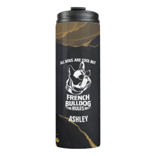 Französisches Bulldog Niedliches Geschenk für Hund Thermosbecher