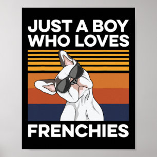 Französisches Bulldog-Zitat für Ihr französisches Poster