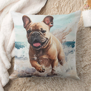 Französisches Bulldogge-Geschenk Kissen