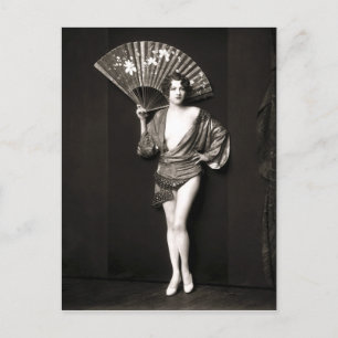 Französisches Button Anfang der 1900er Jahre auf Postkarte