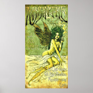 Französisches Café-Plakat c1885 Poster
