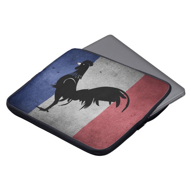 Französisches coq laptopschutzhülle (Vorne Oben)