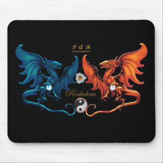 Französisches Drache-Emblem Mousepad