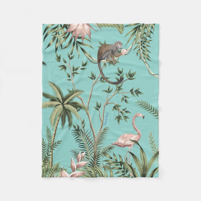 Französisches Druckgerät Fleecedecke (Vorderseite)