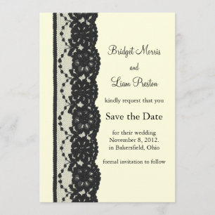 Französisches Elfenbein Save The Date