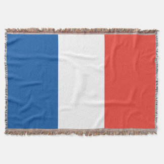 Französisches Flagge Vive La Frankreich Decke