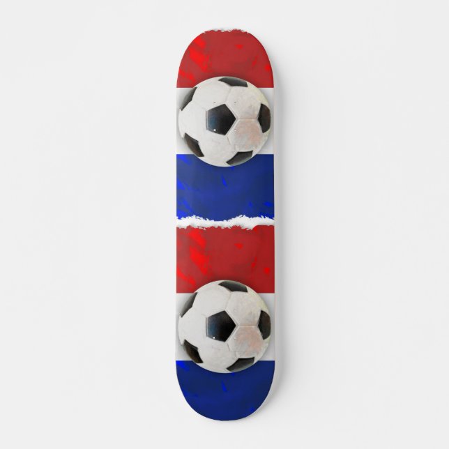 Französisches Fußball-Skateboard Skateboard (Vorne)
