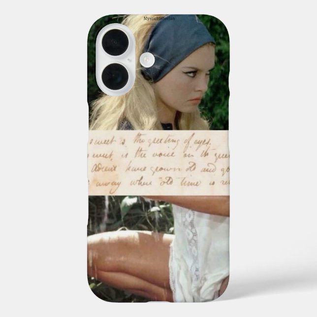 Französisches Handycover mit Thema Case-Mate iPhone Hülle (Rückseite)