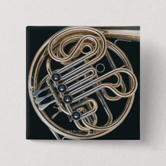 Französisches Horn Button