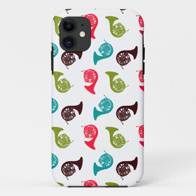 Französisches Horn Case-Mate iPhone Hülle (Rückseite)