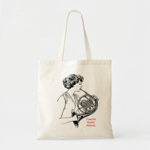 Französisches Horn-Frauen-Taschen-Tasche VMS Tragetasche