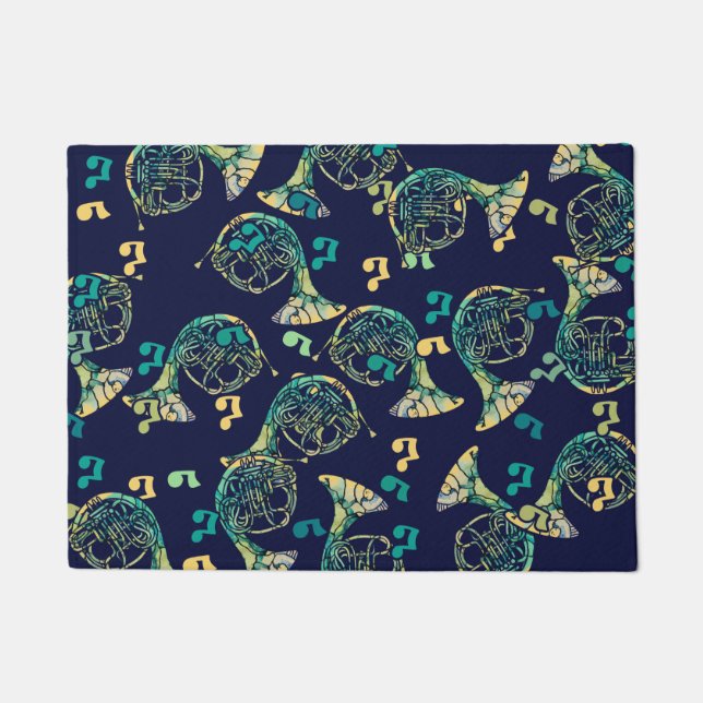 Französisches Horn Fußmatte (Vorderseite)