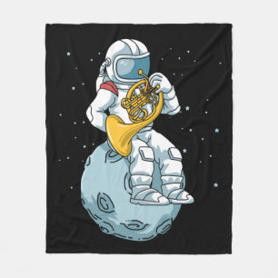 Französisches Horn Geschenke Männer Blasmusik Fr Fleecedecke