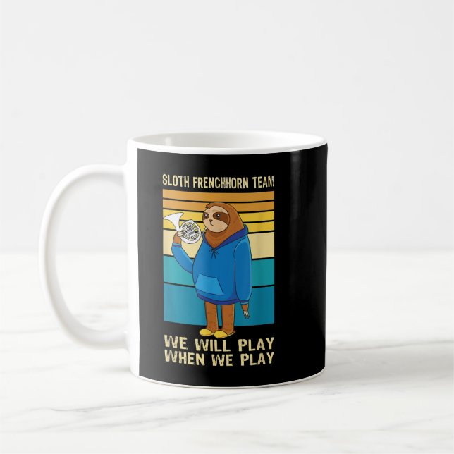 Französisches Horn-Instrument104 Kaffeetasse (Links)