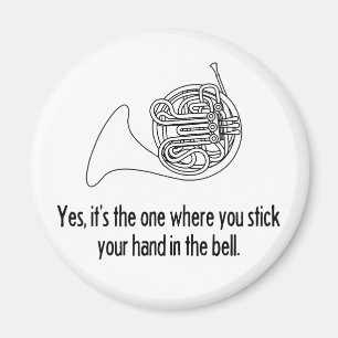 Französisches Horn Magnet