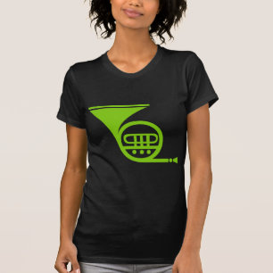 Französisches Horn - Mars Green T-Shirt