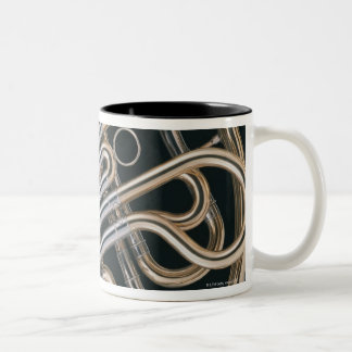 Französisches Horn Zweifarbige Tasse