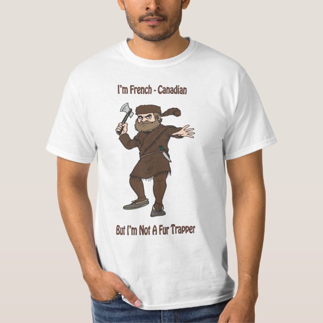 Französisches kanadisches T-Shirt (Vorderseite)