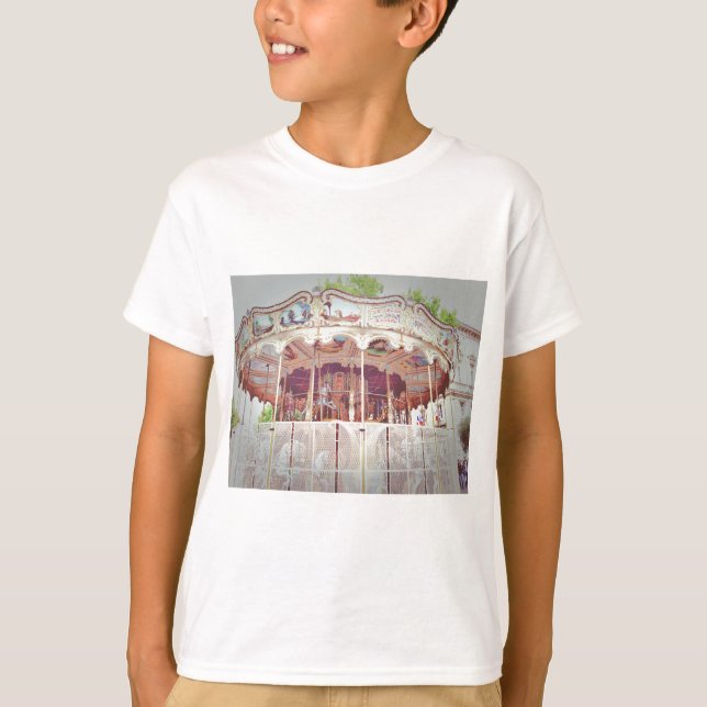französisches Karussell T-Shirt (Vorderseite)