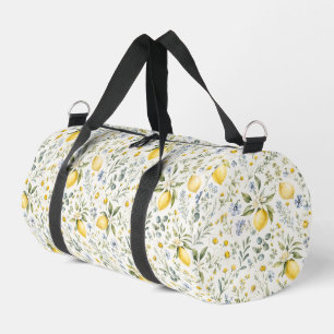 Französisches Landhaus-Zitronen- und Wildblumenmus Duffle Bag