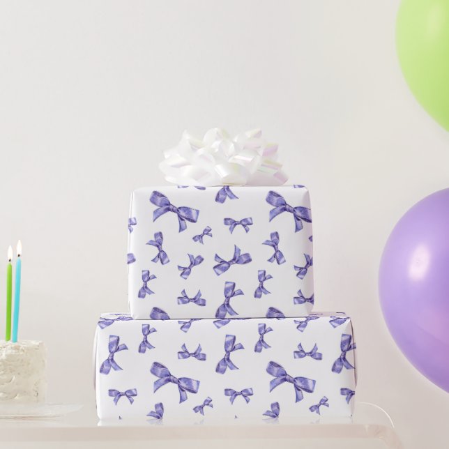 Französisches Lavendel-Muster Geschenkpapier (Partygeschenke)