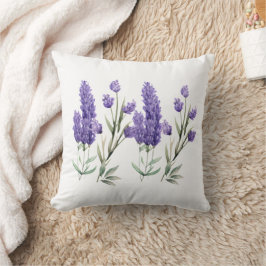 Französisches Lavendel-Muster Kissen