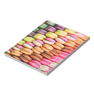 Französisches Macaron  Notizblock