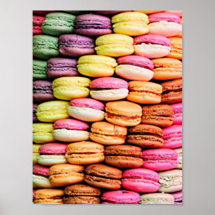 Französisches macaron poster