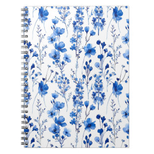Französisches Papier-Wildblumen-Musterdesign-98186 Notizblock