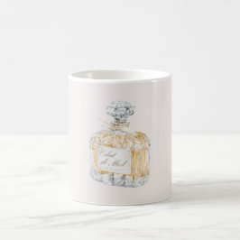 Französisches Parfüm mit Schleife Kaffeetasse