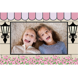 Französisches Pariser Thema Geburtstag Foto Rahmen Poster